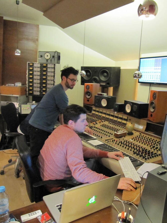 Julius Holtz arbeitet mit Ableton Live